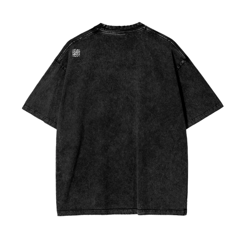 Grim Oversize Snow Washed T-Shirt