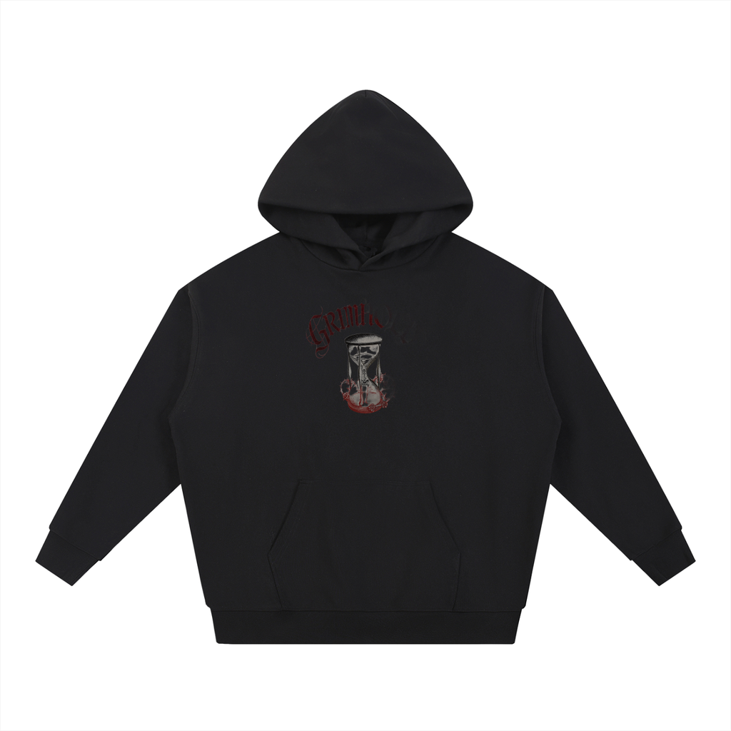 GRIMHOLD Memento Mori Hourglass Hoodie